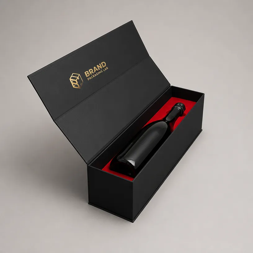 Single-Bottle Wine Gift Box